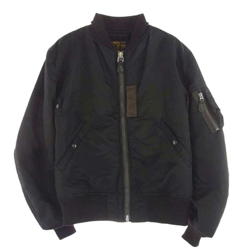 バズリクソンズ BR14964 WILLIAM GIBSON COLLECTION Type BLACK MA-1 SLENDER ウィリアムギブソン MA-1 フライト ミリタリー ジャケット 買取実績 画像