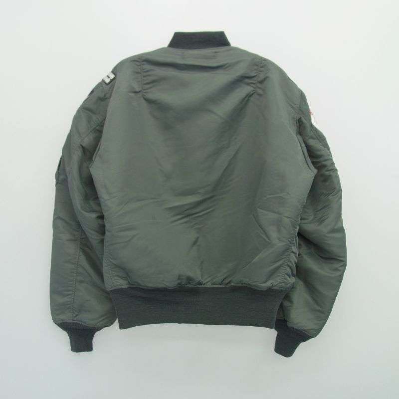 バズリクソンズ BR15571 TYPE MA-1 ALBERT TURNER & CO.,INC. 319th FTR.INTCP.SQ. アルバート・ターナー社 初期型MA-1 カスタムモデル ミリタリーブルゾン ジャケット 買取実績 画像
