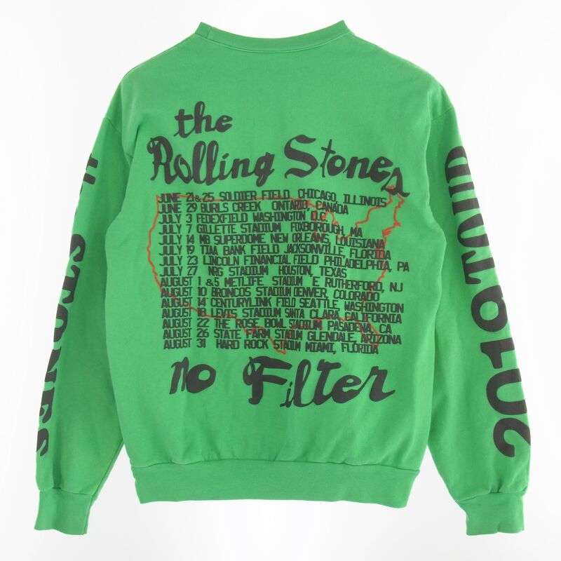 カクタス プラント フリー マーケット CPFM 2019 TOUR ROLLING STONES CREWNECK プリントスウェット 買取実績 画像