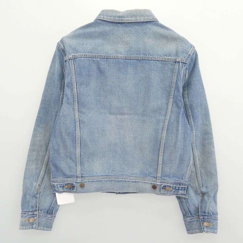 セリーヌ 23SS 2Q623206T Vシェイプトラッカー ピズモウォッシュ デニムジャケット 買取実績 画像