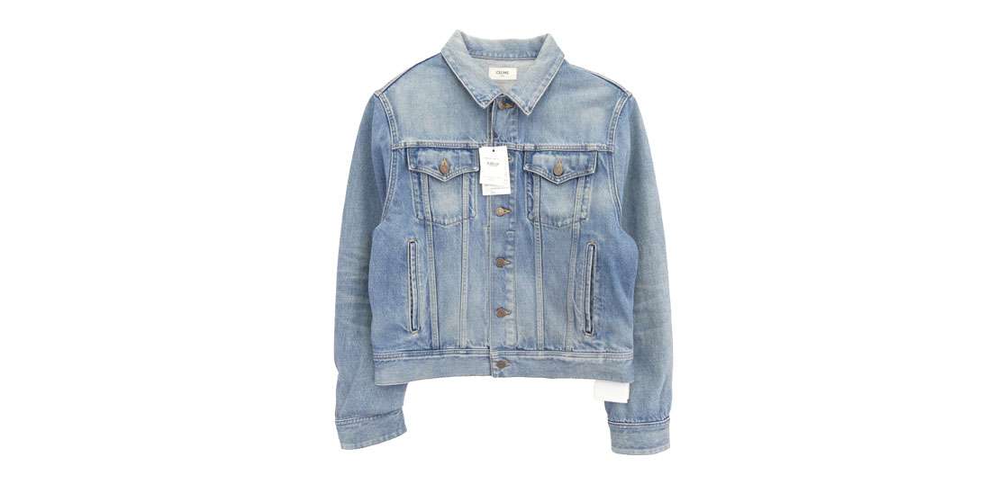 セリーヌ 23SS 2Q623206T Vシェイプトラッカー ピズモウォッシュ デニムジャケット 買取実績