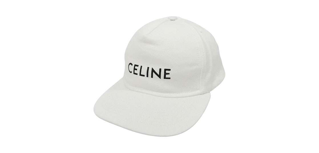 セリーヌ バイ エディ スリマン ロゴ ベースボール キャップ 帽子 買取実績