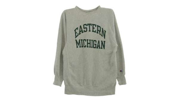 チャンピオン 90s USA製 reverse weave EASTERN MICHIGAN ロゴ リバース ウィーブ カレッジ スウェット 買取実績