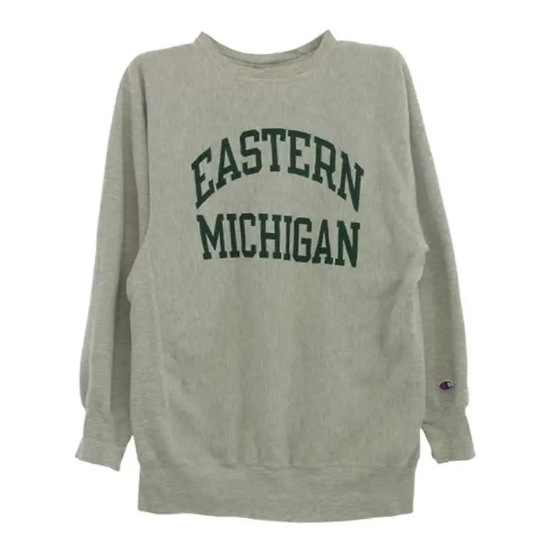 チャンピオン 90s USA製 reverse weave EASTERN MICHIGAN ロゴ