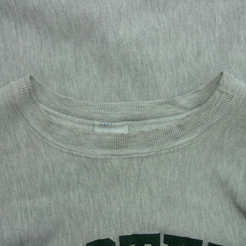 チャンピオン 90s USA製 reverse weave EASTERN MICHIGAN ロゴ リバース ウィーブ カレッジ スウェット 買取実績 画像