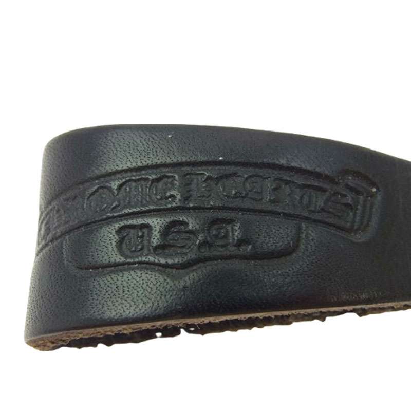 クロムハーツ（原本無） BELT LOOP BSフレア ボタンレザー ベルト ループ 買取実績 画像