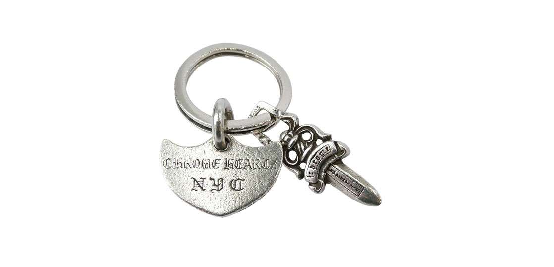 クロムハーツ   SHIELD&No5 DGGR シールド#5ダガーキーリング 東京限定シルバーキーリング 中古 GZ11 クロムハーツ（原本無） SHIELD&No5 DGGR ニューヨーク限定 買取実績