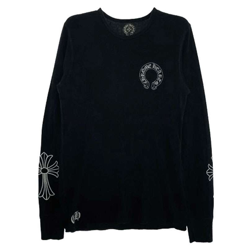 クロムハーツ（原本無） Thermal L/S Tee スクロールラベル CHプラス ロゴ サーマル長袖Tシャツ 買取実績 画像