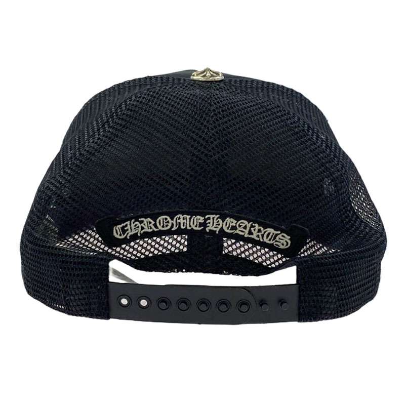 クロムハーツ（原本無） TRUCKER CAP トラッカー メッシュキャップ ヴァーティカルロゴ クロスボール付 帽子 買取実績 画像