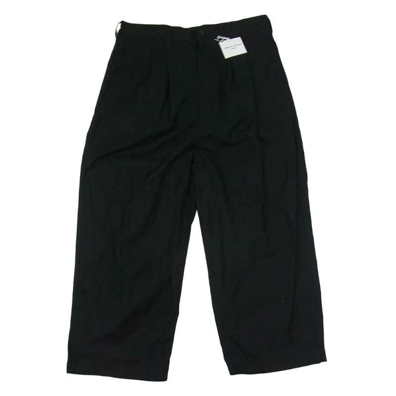 コムデギャルソンオム AD2023 HL-P011-051 綿ツイル 2タック イージー パンツ 買取実績 画像