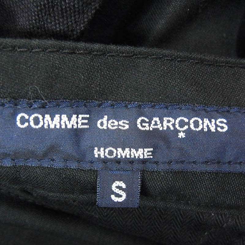 コムデギャルソンオム AD2023 HL-P011-051 綿ツイル 2タック イージー パンツ 買取実績 画像