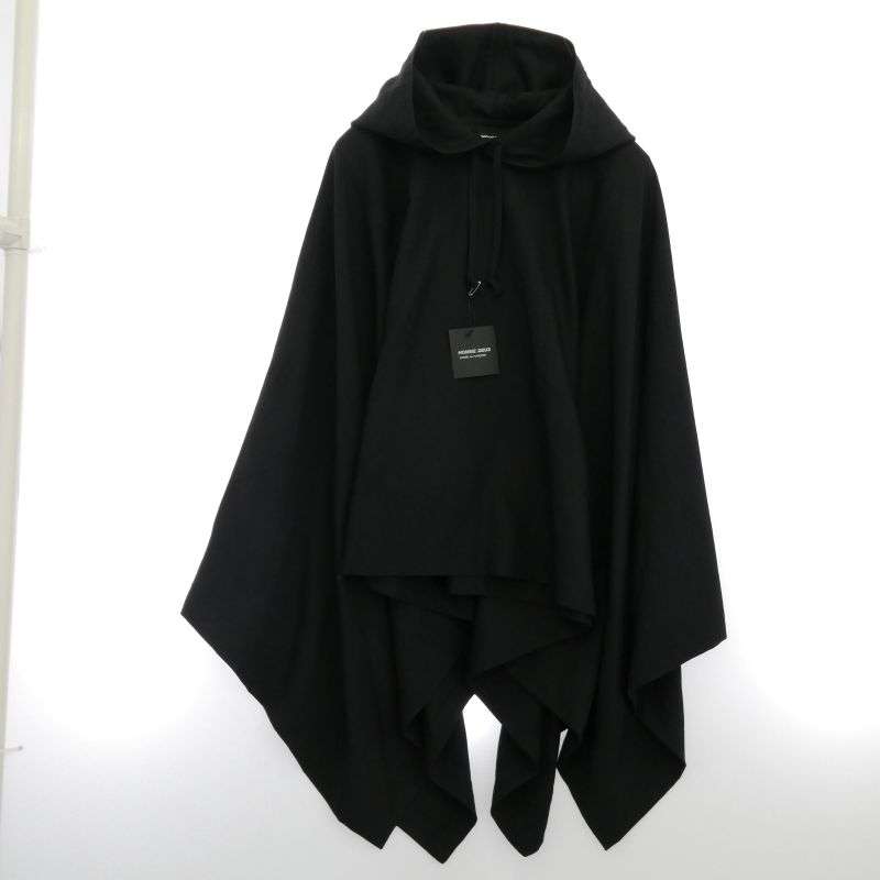 コムデギャルソンオムドゥ AD2023 DL-K802-051 ウールギャバジン プルオーバー パーカー ケープ ポンチョ 買取実績 画像