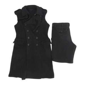 コムデギャルソンオムプリュス AD2011 PI-J041 PI-P032 ハニカムキルティング ノースリーブトレンチコート ショートパンツ セットアップ 買取実績