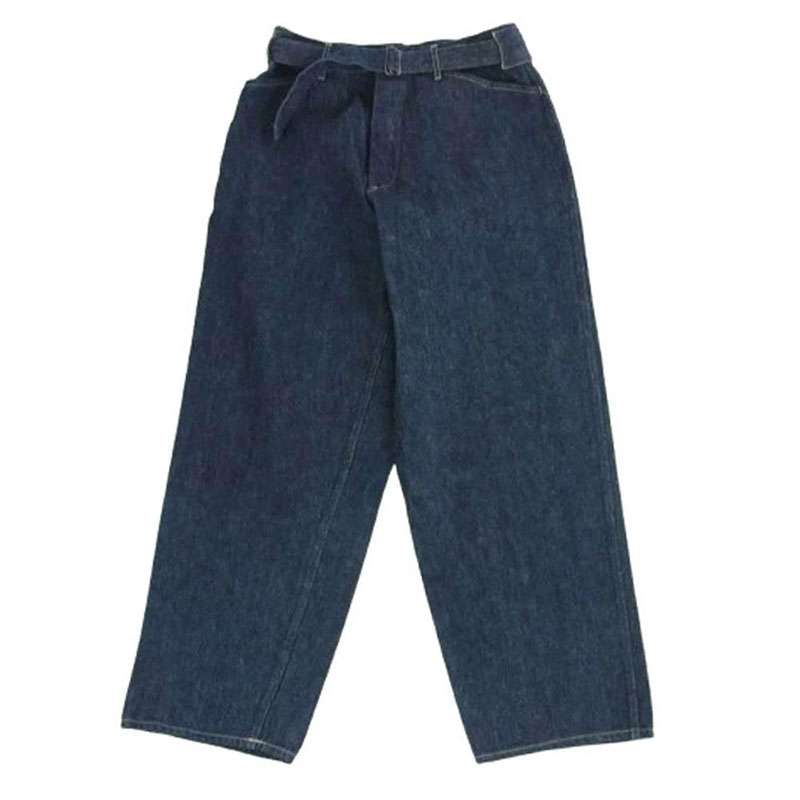 コモリ 21SS T01-03004 ベルテッド デニム パンツ 買取実績 画像