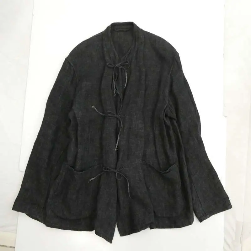 22ss COMOLI リネンスタンドカラージャケット サイズ3 22ss COMOLI