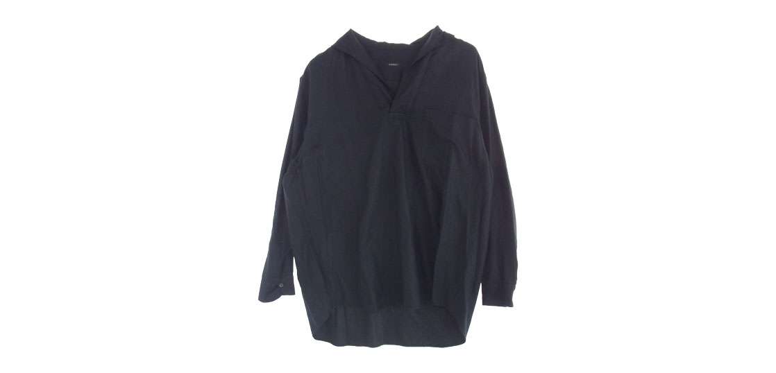 コモリ 23SS X01-02007 シルク ネル スキッパー シャツ 長袖 プルオーバー シャツ 買取実績