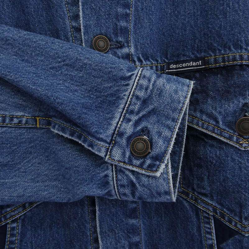 ディセンダント 25AW 252WVDS-JKM01 トラッカー デニム ジャケット 買取実績 画像
