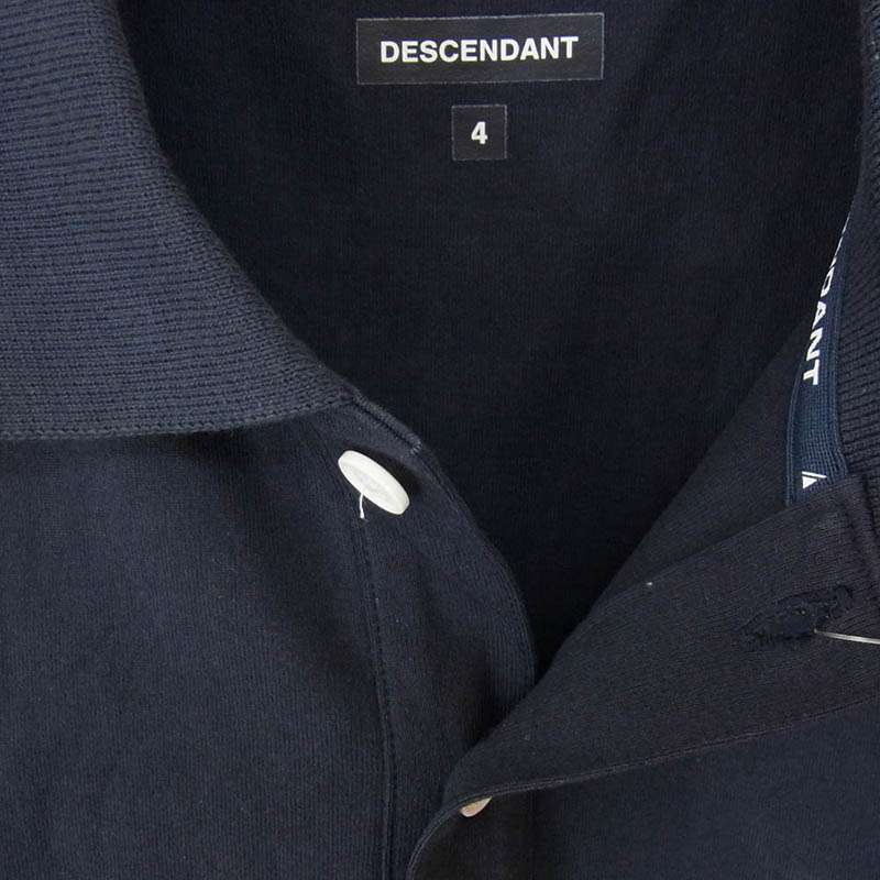 ディセンダント CROSS PADDLE POLO SS クロス パドル ロゴ 刺繍 ポロ 半袖 Tシャツ 買取実績 画像