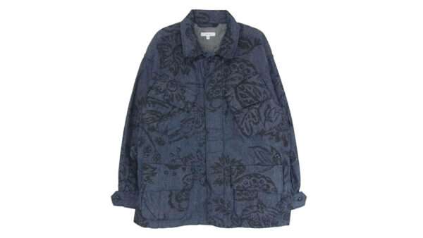 エンジニアードガーメンツ フラワープリント ジャングルファティーグ デニムジャケット 買取実績