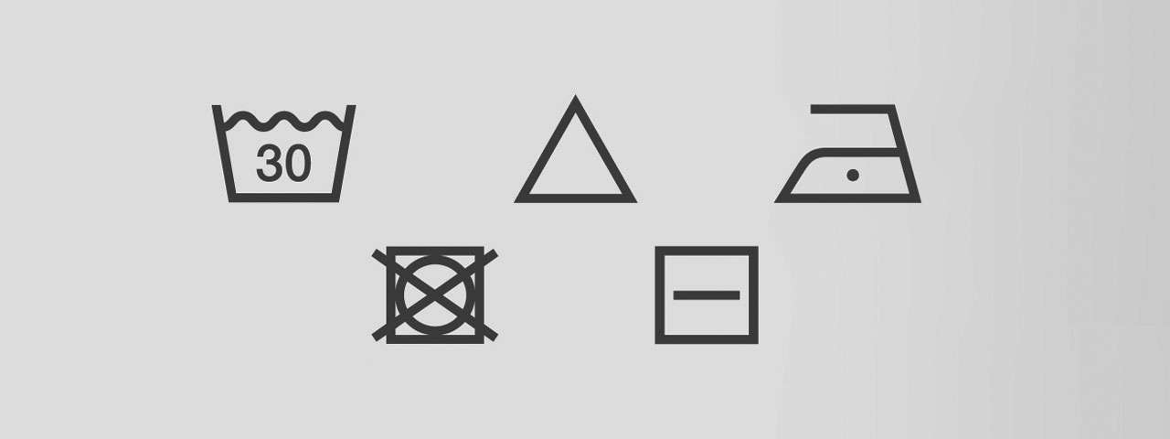 ゴアテックスとは？　ステップ1：洗濯表示を必ず確認する　画像