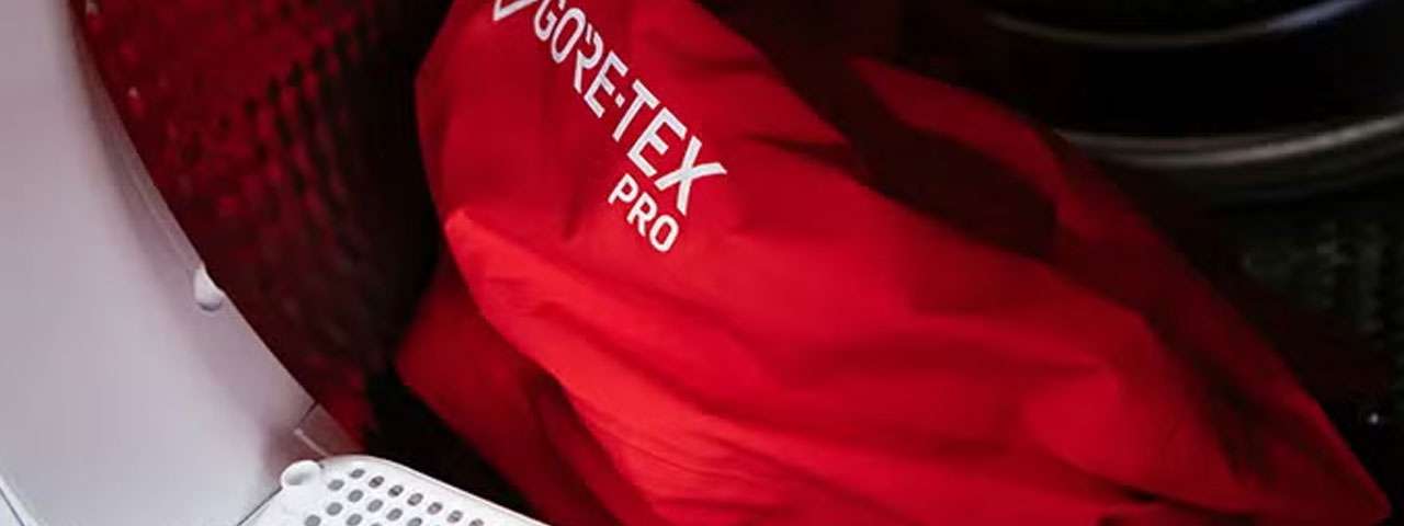 ゴアテックスとは？　ステップ5：すすぎは2回以上、脱水は短時間に　画像