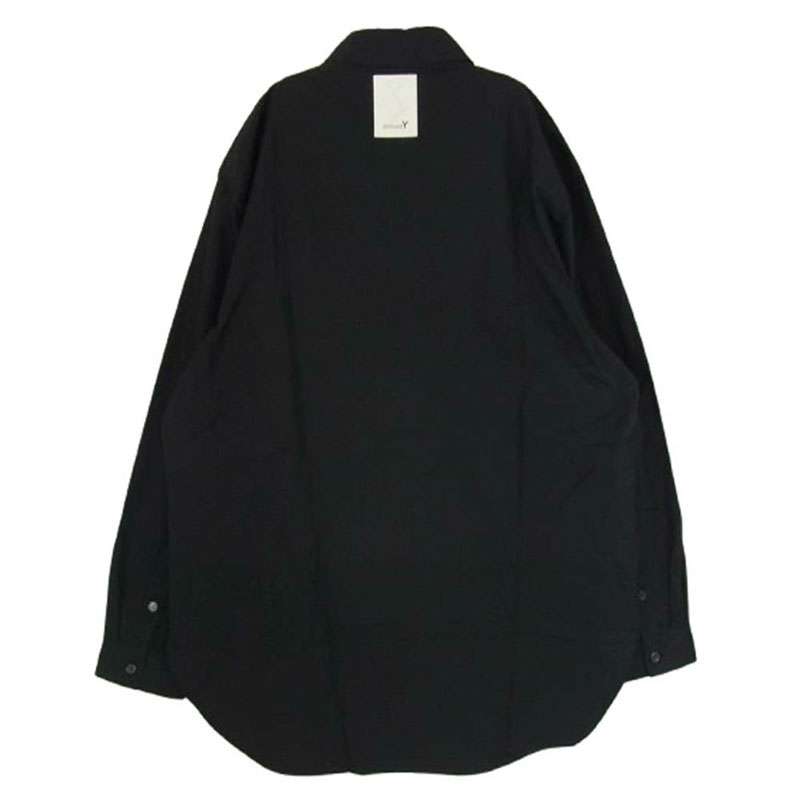グラウンドワイ ヨウジヤマモト GP-B03-018 COTTON BROADCLOTH STANDARD BIG SHIRT コットンブロードクロス スタンダード ビッグ シャツ 買取実績 画像