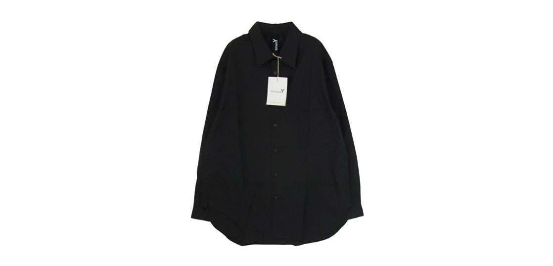 グラウンドワイ ヨウジヤマモト GP-B03-018 COTTON BROADCLOTH STANDARD BIG SHIRT 買取実績