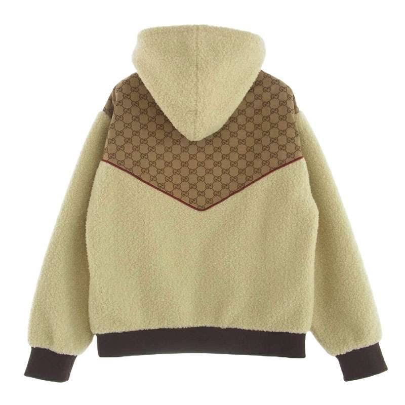 グッチ 21SS 644582 XJC3T × THE NORTH FACE ノースフェイス キャンバス シアリング ボア ジャケット 買取実績 画像