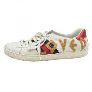 グッチ 497090 LOVED エンブロイダリー スニーカー 買取実績