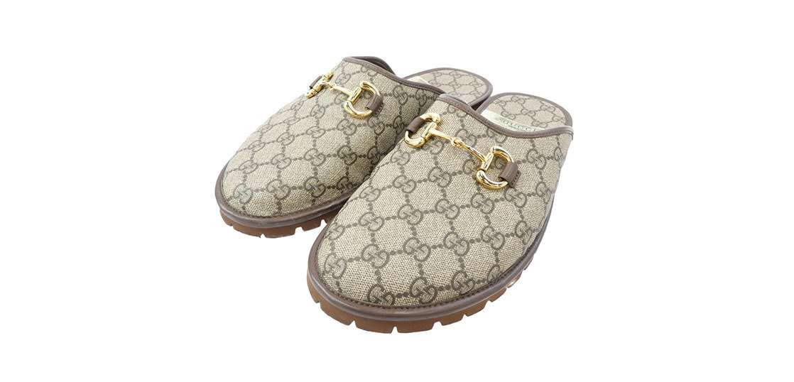 グッチ 655571 GGスプリーム ホースビット ミュール 買取実績