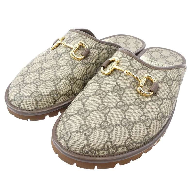 グッチ 655571 GGスプリーム ホースビット ミュール 買取実績 画像