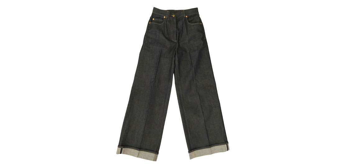グッチ 689097 XDBW2 ホースビット バギー ワイド デニム パンツ 買取実績
