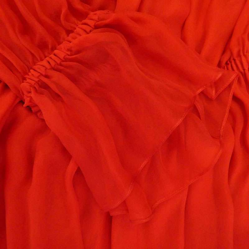 グッチ 730915 ZHS57 イタリア製 シルクシフォン ドレス ワンピース 買取実績 画像