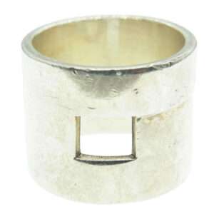 グッチ ワイド ヘビー バンド G リング シルバー 指輪 11号 メンズ 買取実績