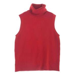 エルメス スコットランド製 カシミヤ 100% チャーム付 ノースリーブ ハイネック ニット 買取実績