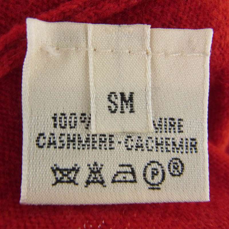 エルメス スコットランド製 カシミヤ 100% チャーム付 ノースリーブ ハイネック ニット 買取実績 画像