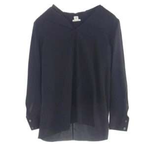 エルメス スカーフカラー シルク100％ プルオーバー シャツ ブラウス 買取実績