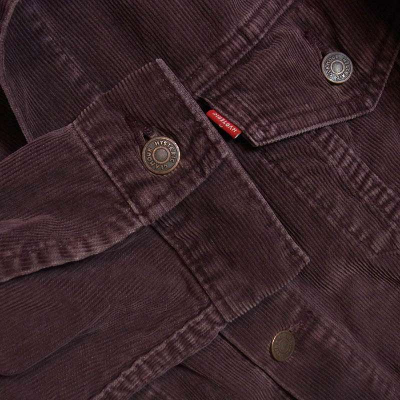 ヒステリックグラマー 02253AB02 3rdタイプ KINKY デニム コーデュロイ トラッカー ジャケット 買取実績 画像