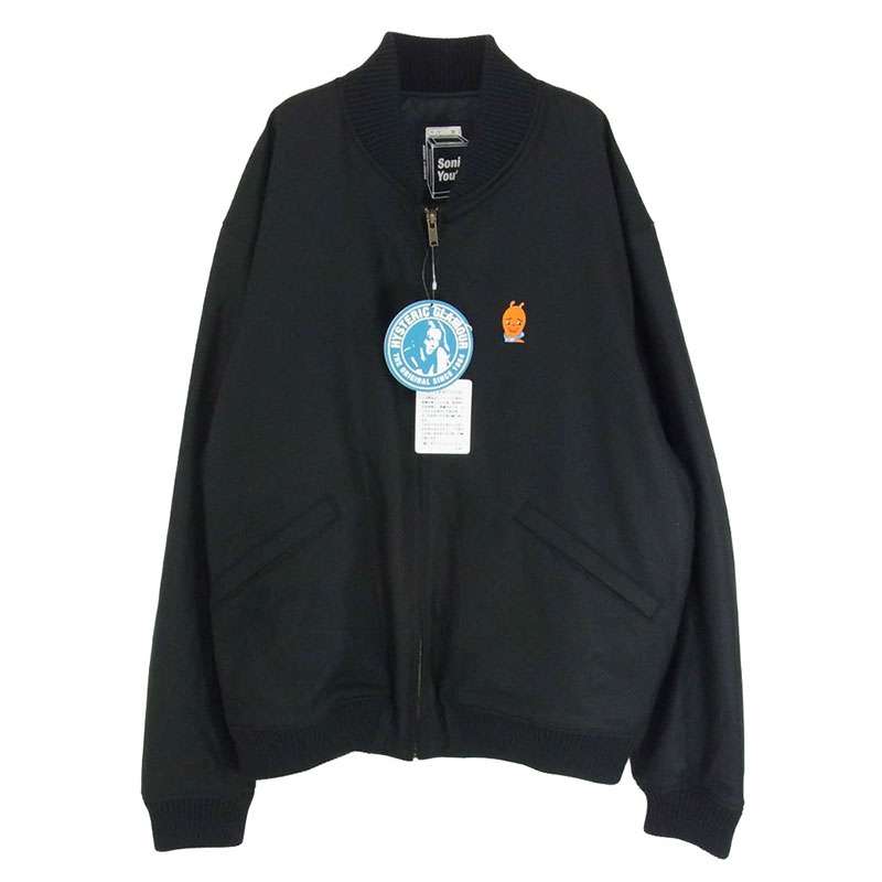 ヒステリックグラマー 24AW 02243AB14 diRty刺繍 ソニックユース ジップ リブ ブルゾン ジャケット 買取実績 画像