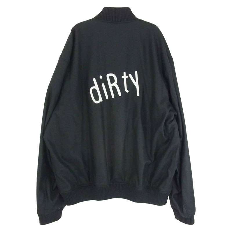 ヒステリックグラマー 24AW 02243AB14 diRty刺繍 ソニックユース ジップ リブ ブルゾン ジャケット 買取実績 画像