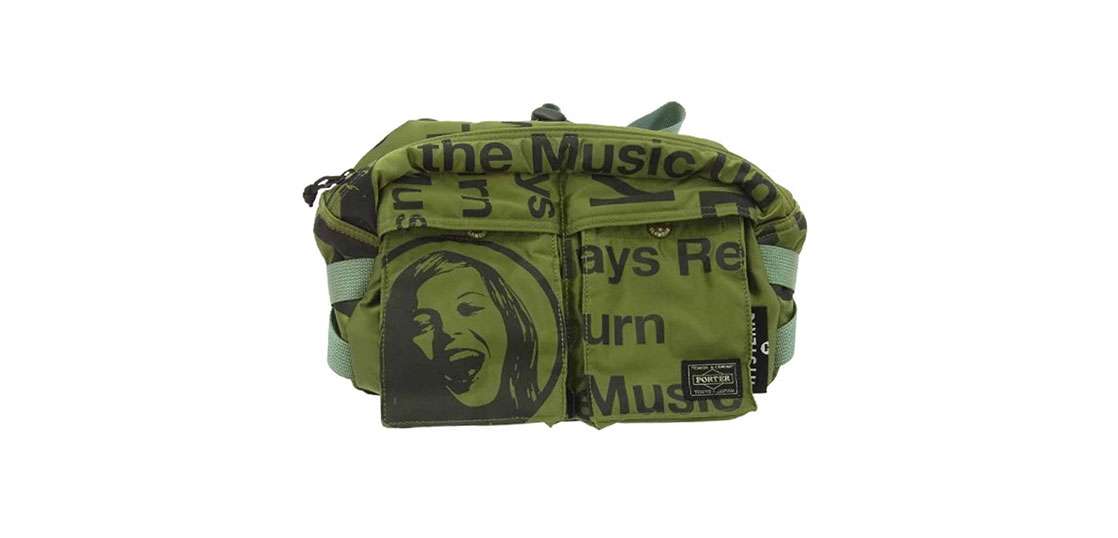 ヒステリックグラマー PORTER ポーター 別注 WAIST BAG TANKER