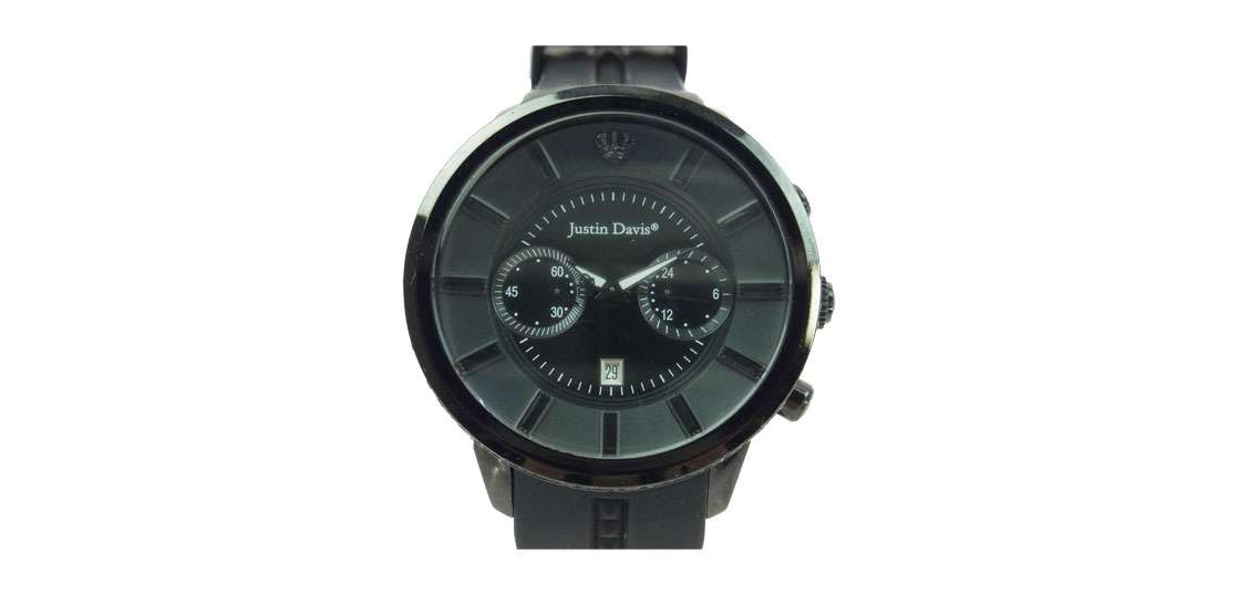 ジャスティンデイビス KIYOHARU 清春 コラボ クロノグラフ ウォッチ 時計 買取実績