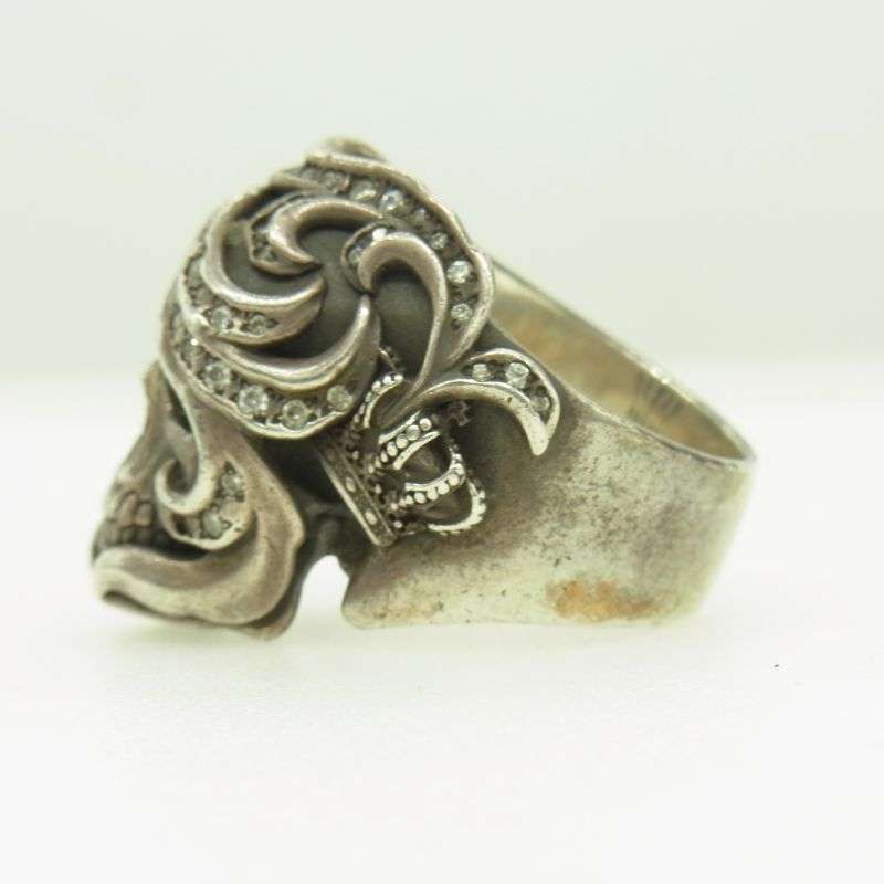 ジャスティンデイビス SRJ520 × 内山英雄 J×U ANDY アンディ スカル ジルコニア リング 買取実績 画像