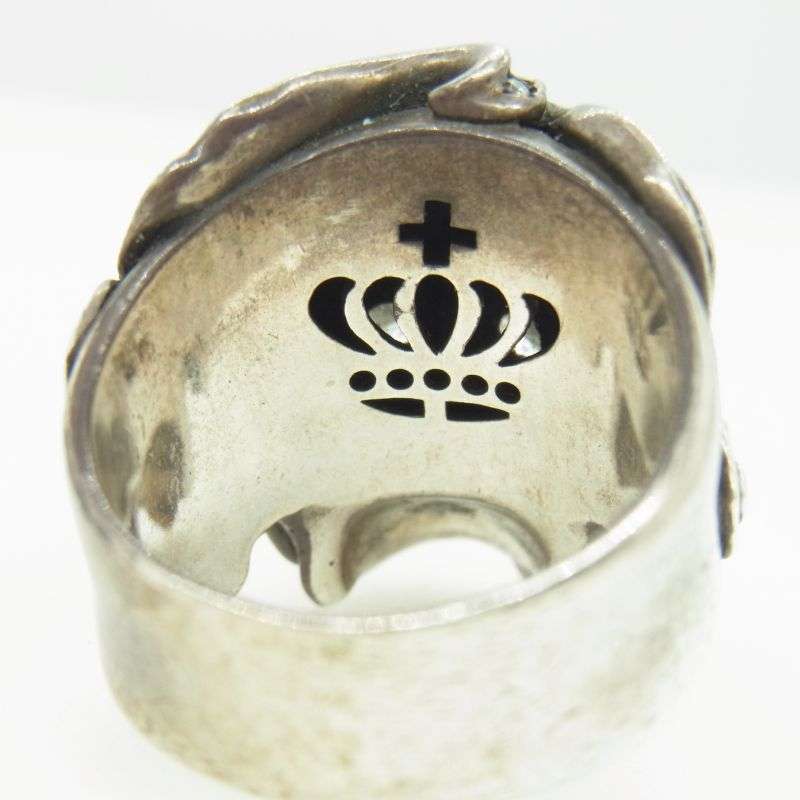 ジャスティンデイビス SRJ520 × 内山英雄 J×U ANDY アンディ スカル ジルコニア リング 買取実績 画像