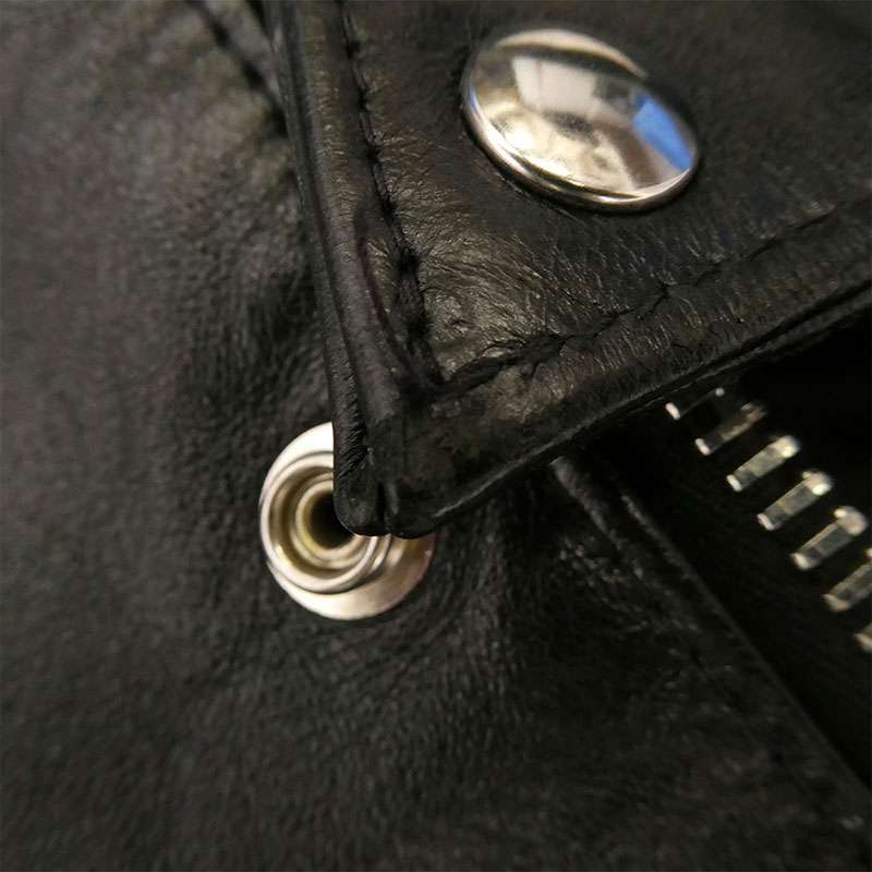 ルイスレザー 402T 英国製 Lightning ライトニング ブリティッシュシープスキン ライダースジャケット 買取実績 画像