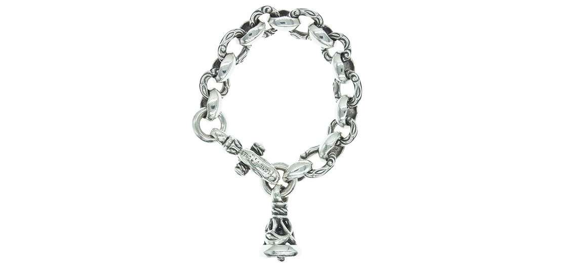 現ロンワンズ　レナード・カムホートのクレーンベルブレスレット【美品】 ヘロン ウィズ 1クレーンベル (M) ブレスレット (レナード
