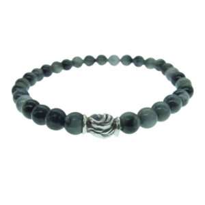 ロンワンズ MFSB-0001S-EE 販売証明カード付属 イーグルビード S イーグルアイ 6mm ストーンビーズ ブレスレット 買取実績