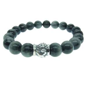 ロンワンズ MFSB-0002-EE 販売証明カード付属 ホークビード イーグルアイ 10mm ストーンビーズ ブレスレット 買取実績