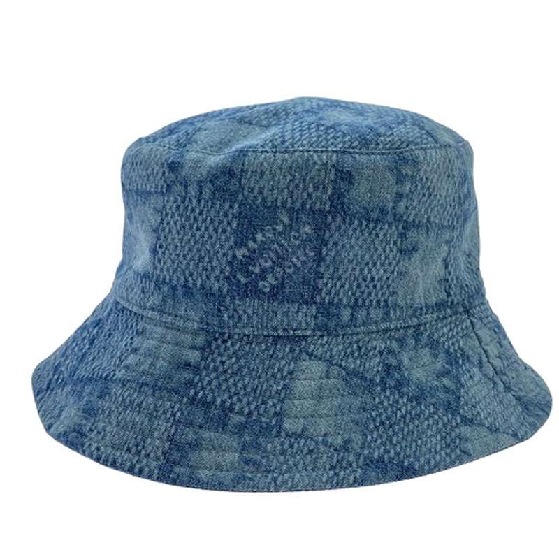 ルイヴィトン 25SS M5050L ロゴ刺繍 スプラッシュ ダミエ バケットハット リバーシブル 買取実績 画像