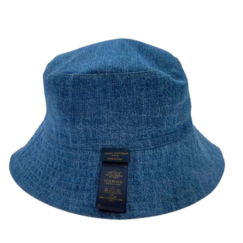 ルイヴィトン 25SS M5050L ロゴ刺繍 スプラッシュ ダミエ バケットハット リバーシブル 買取実績 画像
